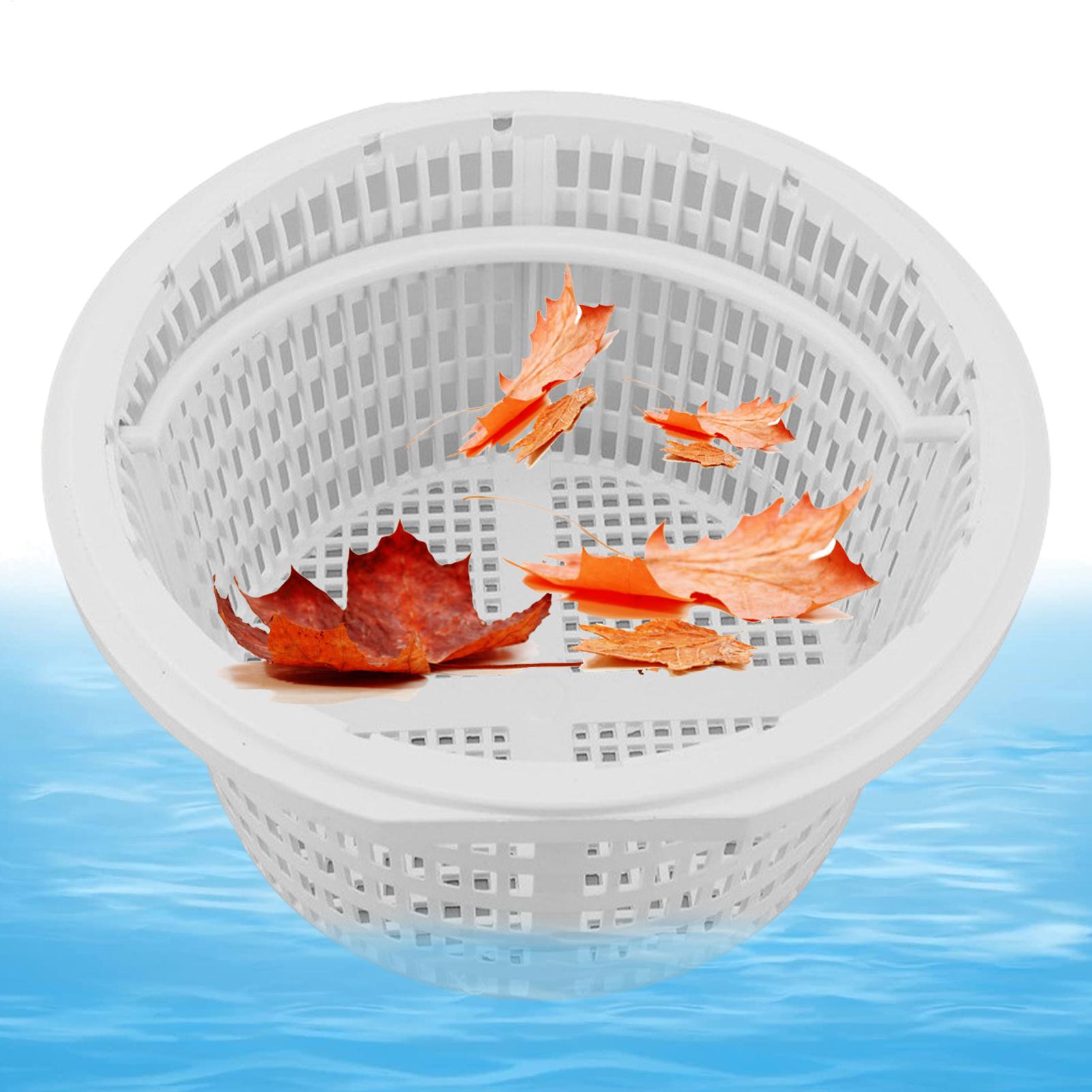 Pool Skimmer Net - プールスキマーバスケットフィルター プールメンテナンス用品 頑丈なプールフィルターバスケット ゴミキャッチャー プールスキマーネット 池用バスケットフィルター