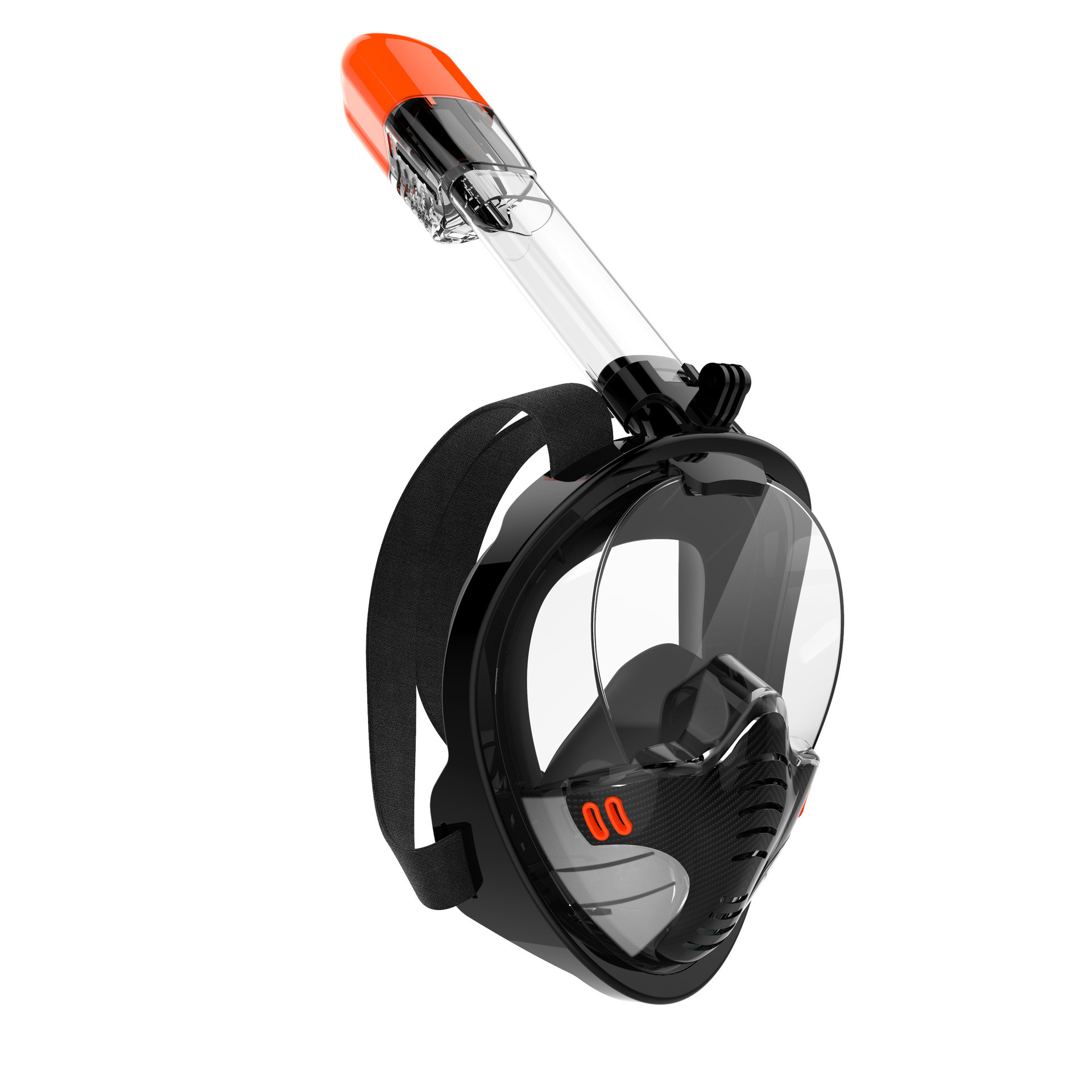 Snorkel Mask Full Face - シュノーケリングマスク、広視野スイミングダイビングゴーグル、フルフェイス防水大人用シリコンダイビングマスク