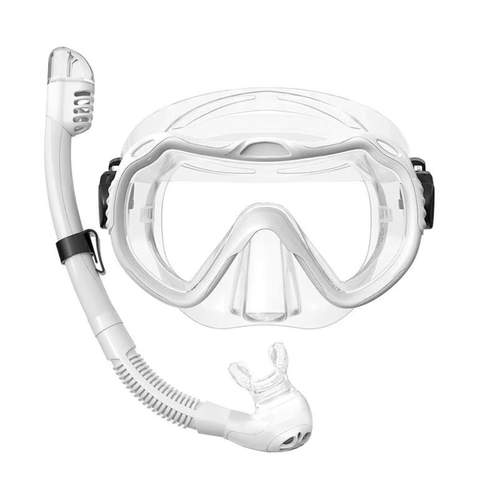 曇り止め加工のダイビングマスク、柔らかいシリコン素材、水漏れ - Snorkel Mask Full Face のレビューと価格