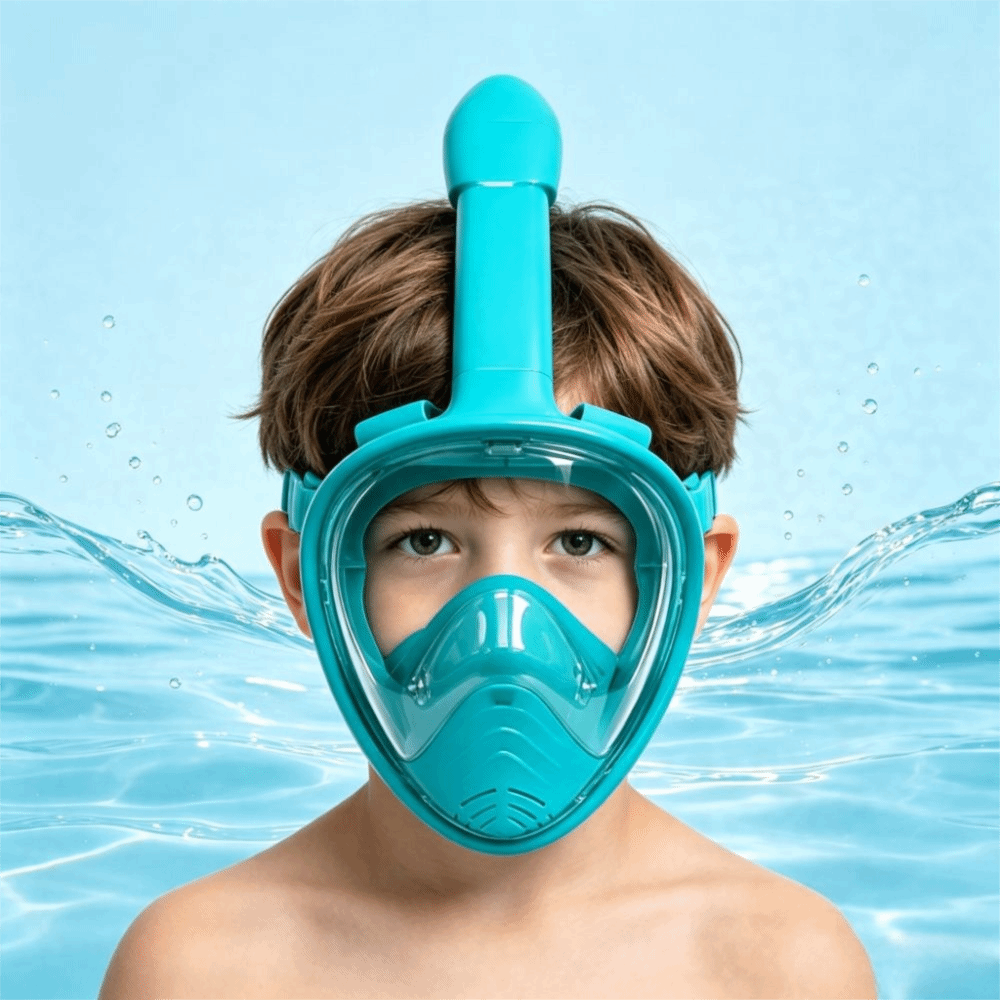 プロ仕様折りたたみ式シュノーケリングマスク、漏れ防止、曇り止 - Snorkel Mask Full Face のレビューと価格