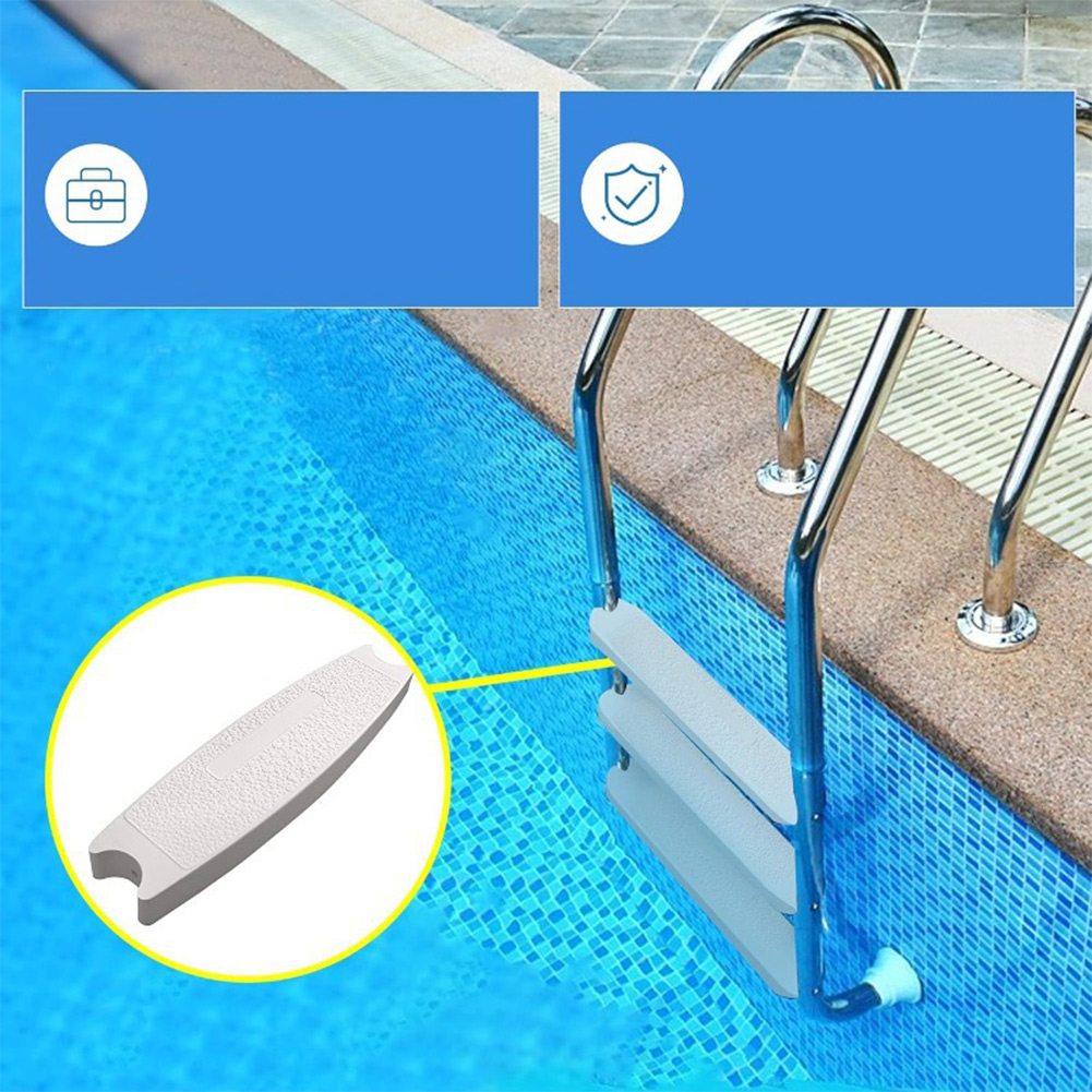 3 個のスイミングプール用はしごステップ滑り止め水玉模様ペダ - Pool Ladder Above Ground のレビューと価格