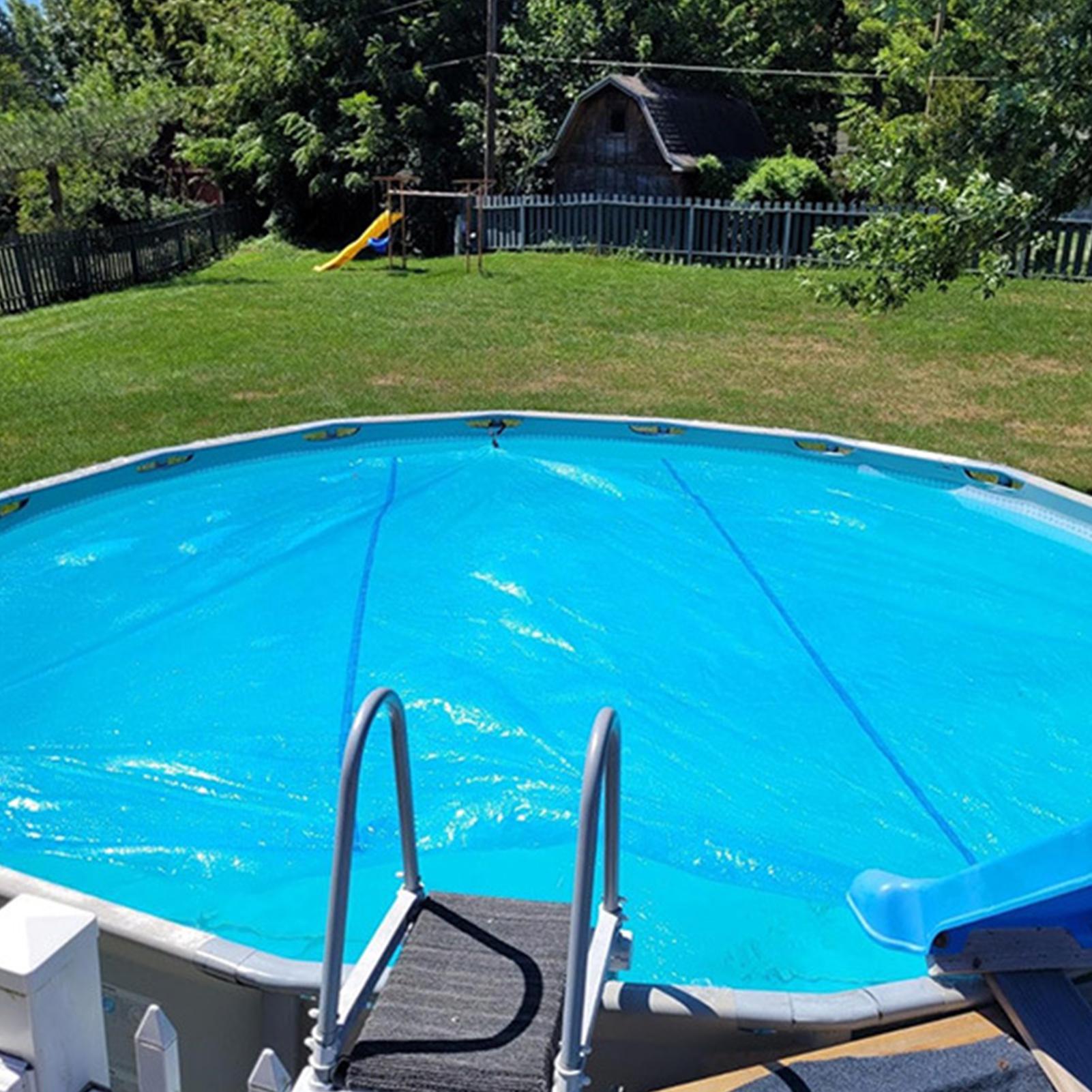 PE ラウンドプールカバー防水折りたたみ断熱ブランケットプー - Pool Cover Waterproof のレビューと価格