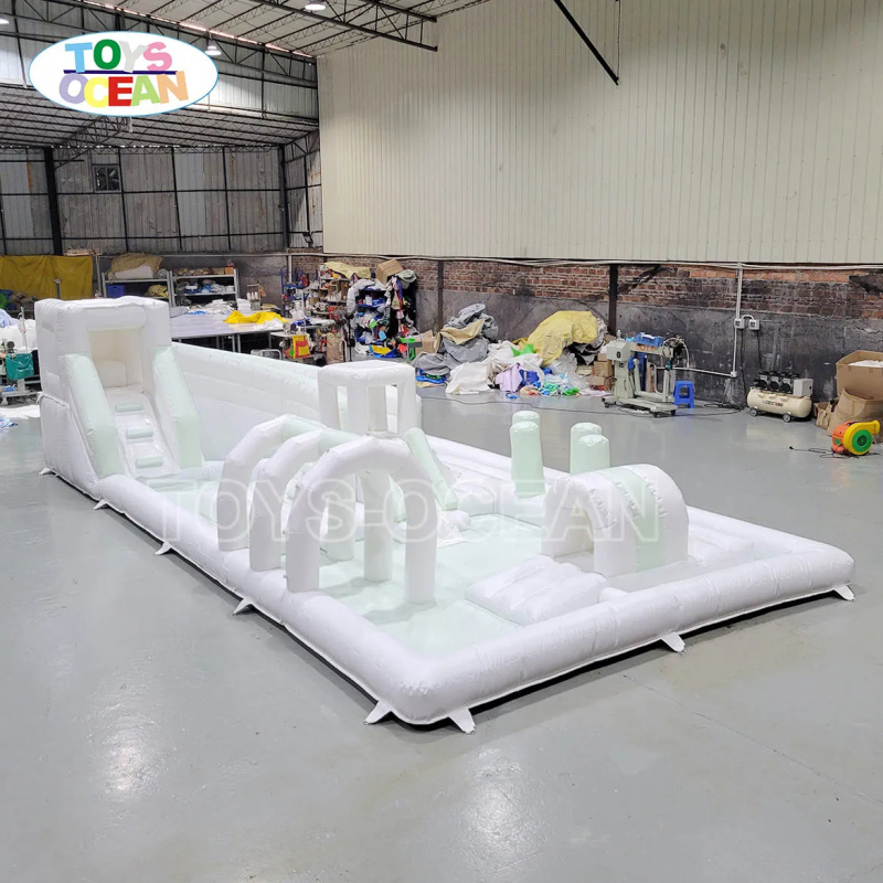 商業用インフレータブル水上障害物コース（スライドとプール付き - Water Slide Inflatable のレビューと価格